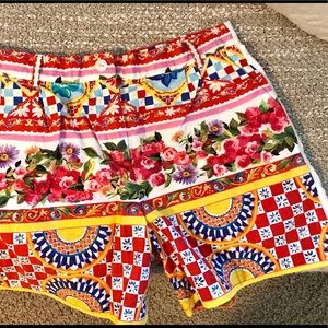 Authentic Dolce Gabbana girls shorts size 11/12
